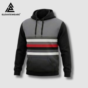 Men’s Striped Performance Hoodie