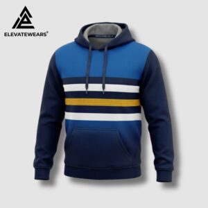 Men’s Varsity Striped Performance Hoodie