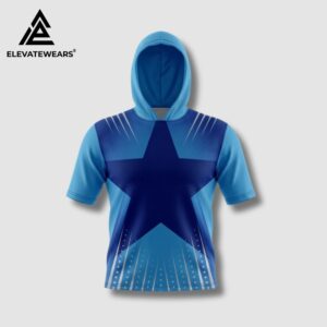 Men’s Short-Sleeve Sublimated Star Hoodie