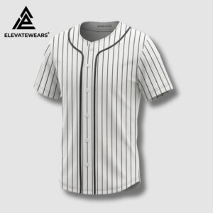 Men’s Classic Pinstripe Baseball Jersey