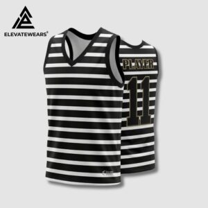 Elite Stripe Performance Basketball Jersey