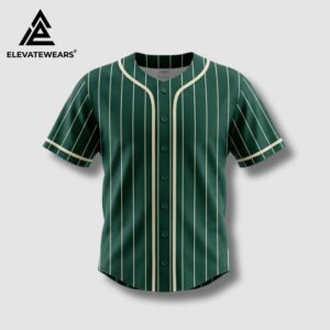 Forest Heritage Pinstripe Baseball Jersey