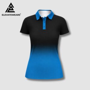 Apex Fusion Ombré Performance Polo